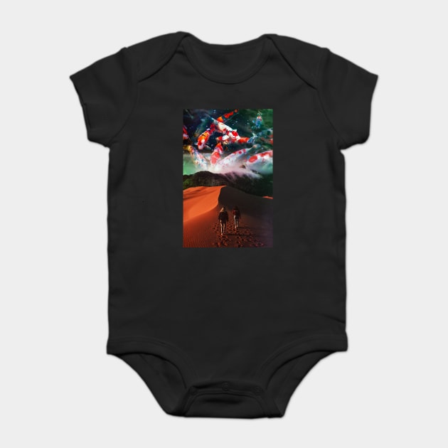 They Are Not Supposed To Be Here Baby Bodysuit by SeamlessOo